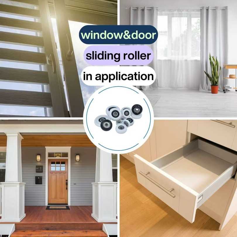  Mẹo chọn con lăn trượt cửa sổ giảm tiếng ồn